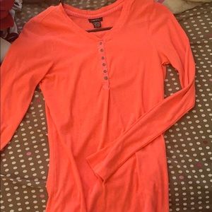 Pink long sleeve shirt